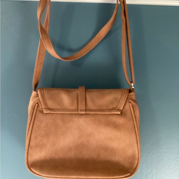 Fonmor Brown Leather Western style Purse with silver accents - Picture 2 of 4